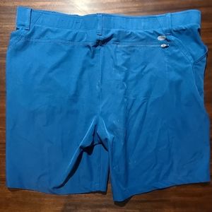 20W Blue Dri-fit shorts